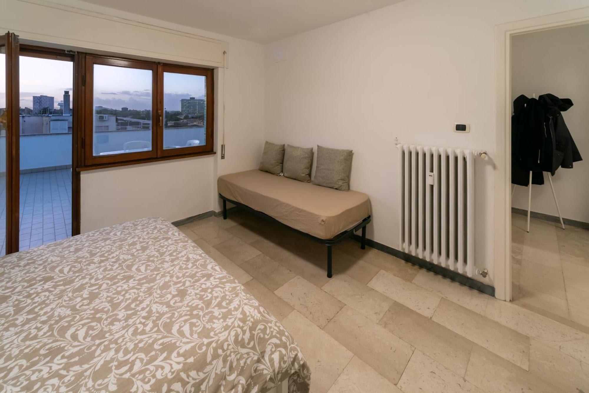 Eur - Penthouse Lejlighed Rom Eksteriør billede